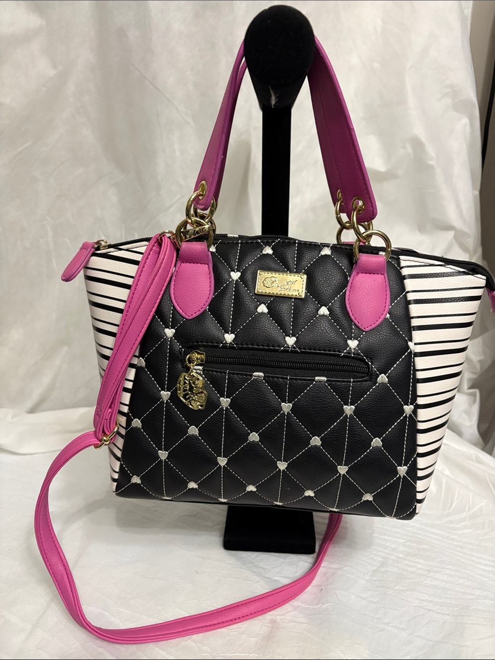 Betsy Johnson Quilted Bag